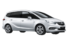 Van Hire Milton Keynes - Vauxhall Zafira 5 + 2 - Minibus hire Milton keynes